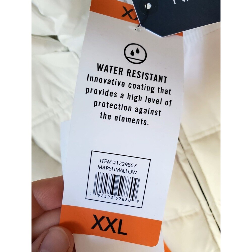 Nautica Syracuse University Women's XXL Water Resistant Puffer Zip Jacket Hood - Picture 4 of 16